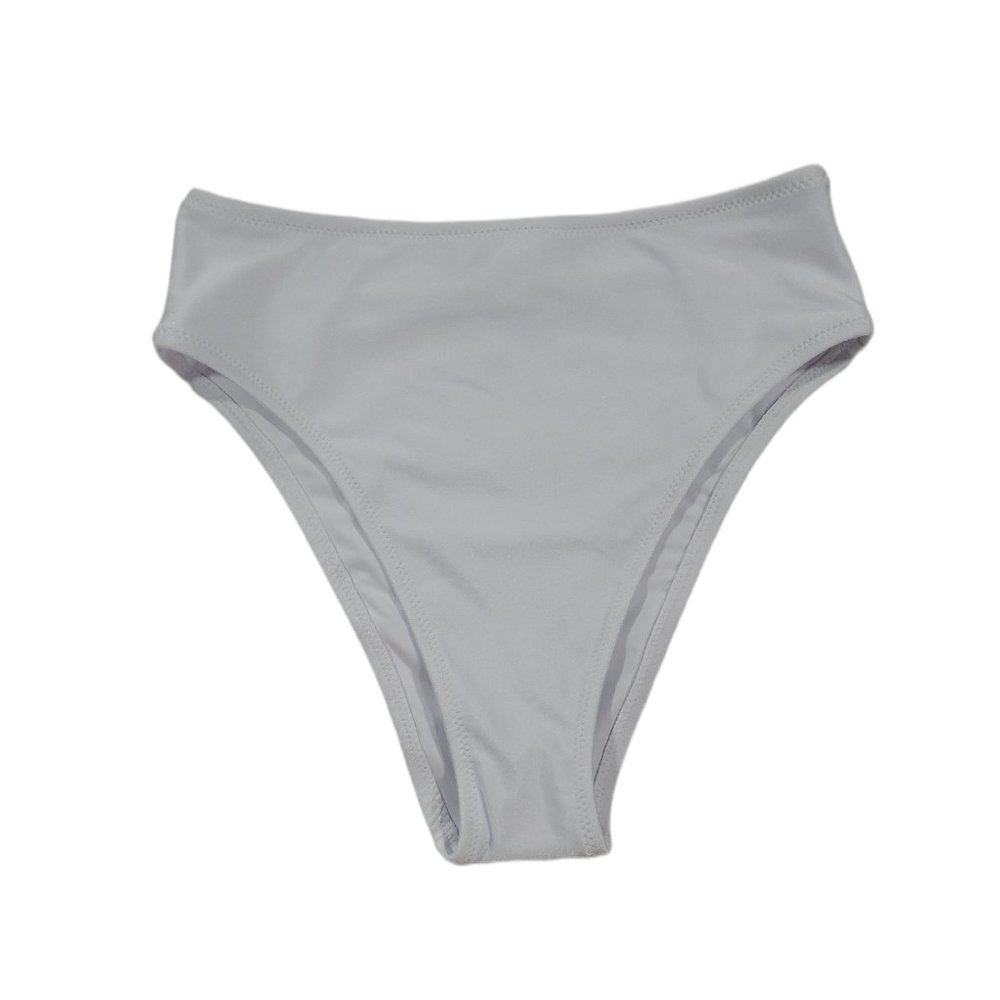 Relleciga Women White Bikini Bottom (Size S)